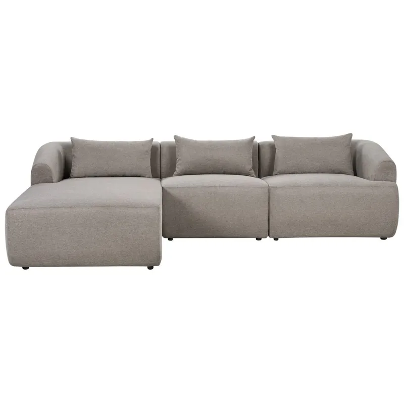 3-seters sofa Svansele - Taupe/Høyrevendt - Møbler - Sofaer - Hjørnesofa