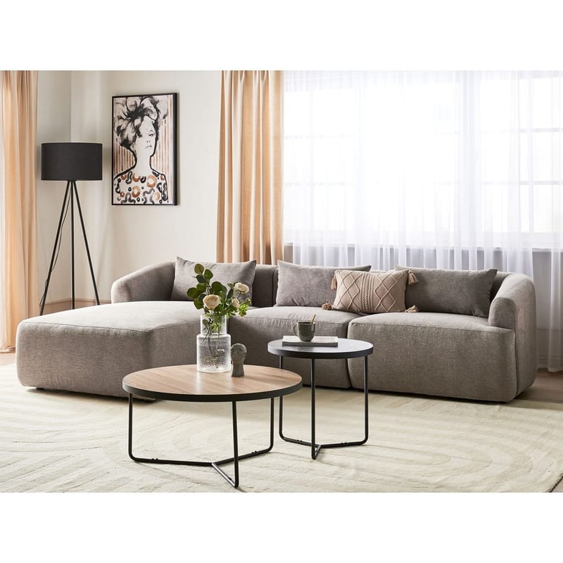 3-seters sofa Svansele - Taupe/Høyrevendt - Møbler - Sofaer - Hjørnesofa