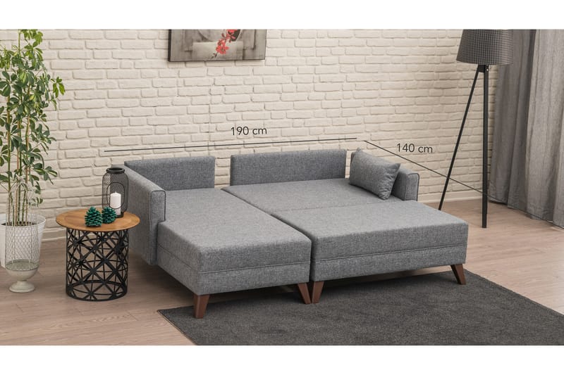Antigua Sovesofa Venstre - Møbler - Sofaer - Sofa med sjeselong - 4 seters sofa med divan