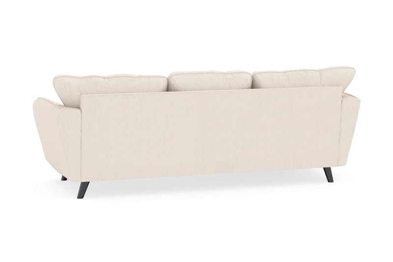 Trend Lyx 3-seters Venstrevendt L-formet Sjeselongsofa i Manchester - Beige - Møbler - Sofaer - Sofa med sjeselong - 4 seters sofa med divan