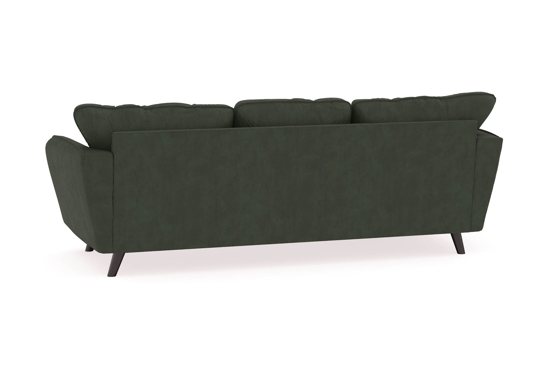 Trend Lyx 3-seters Venstrevendt L-formet Sjeselongsofa i Manchester - Mørkegrønn - Møbler - Sofaer - Sofa med sjeselong