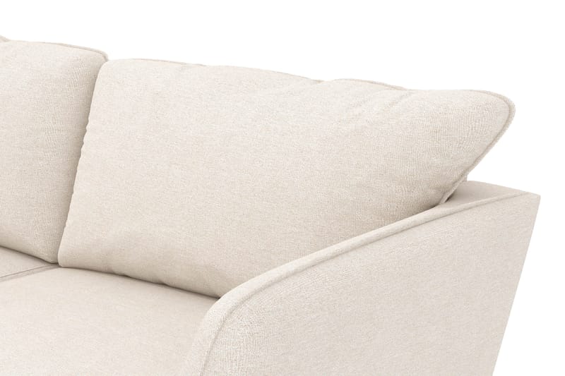 Trend Lyx 4-seters Venstrevendt L-formet Sjeselongsofa i Stoff - Beige - Møbler - Sofaer - Sofa med sjeselong