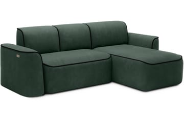Ume 4-seter Sofa med Sjeselong - Grønn - Møbler - Sofaer - Sofa med sjeselong - 4 seters sofa med divan