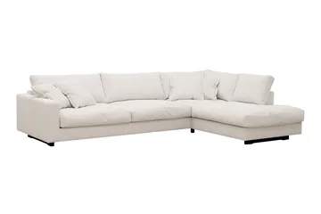 Valencia Ekstra Dyp 4-seters sofa med Sjeselong Høyre - Offwhite - Møbler - Sofaer - Sofa med sjeselong - 4 seters sofa med divan