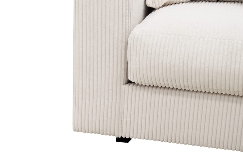 Valencia Ekstra Dyp 4-seters sofa med Sjeselong Høyre - Offwhite - Møbler - Sofaer - Sofa med sjeselong - 4 seters sofa med divan