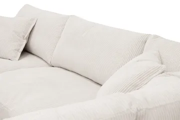 Valencia Ekstra Dyp 4-seters sofa med Sjeselong Høyre - Offwhite - Møbler - Sofaer - Sofa med sjeselong - 4 seters sofa med divan