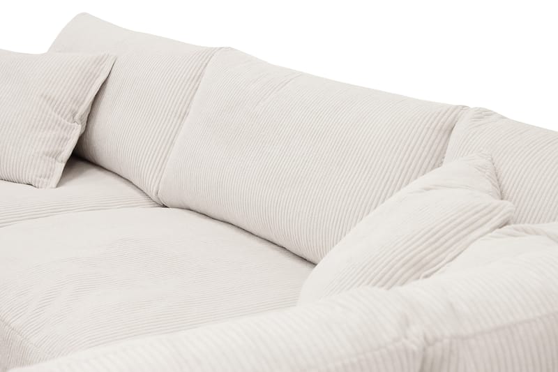 Valencia Ekstra Dyp 4-seters sofa med Sjeselong Høyre - Offwhite - Møbler - Sofaer - Sofa med sjeselong - 4 seters sofa med divan