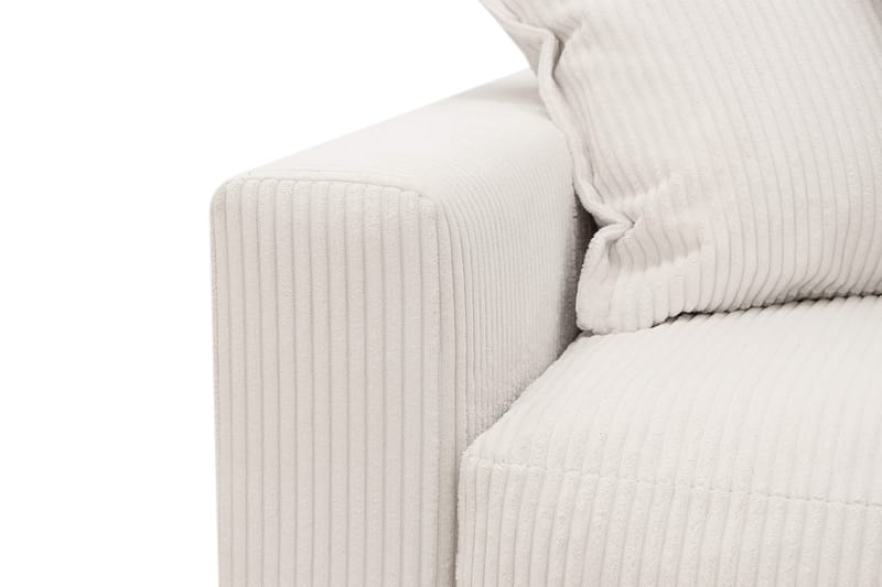 Valencia Ekstra Dyp 4-seters sofa med Sjeselong Høyre - Offwhite - Møbler - Sofaer - Sofa med sjeselong - 4 seters sofa med divan