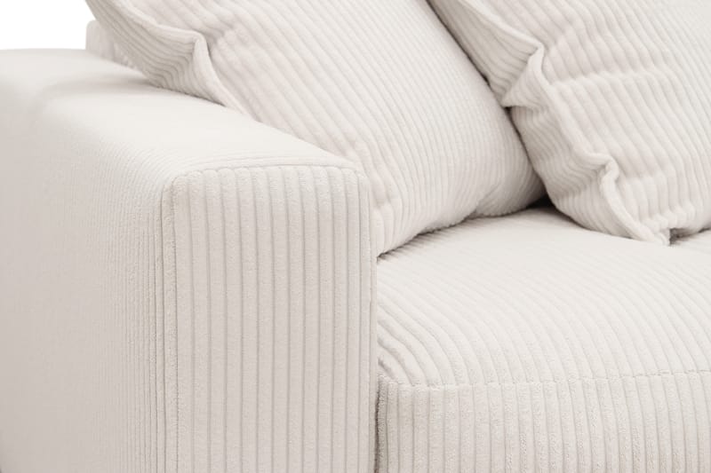 Valencia Ekstra Dyp 4-seters sofa med Sjeselong Høyre - Offwhite - Møbler - Sofaer - Sofa med sjeselong - 4 seters sofa med divan
