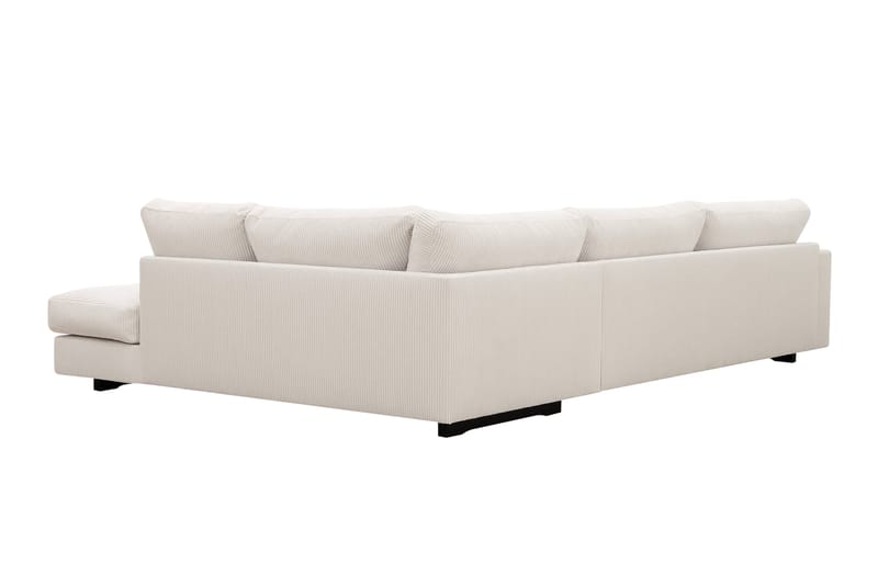 Valencia Ekstra Dyp 4-seters sofa med Sjeselong Høyre - Offwhite - Møbler - Sofaer - Sofa med sjeselong - 4 seters sofa med divan
