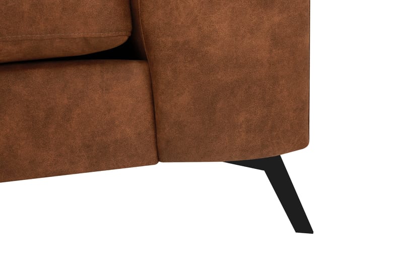 4-sits Soffa med Schäslong Scandinavian Choice Preston 24 Vänster Svart - Møbler - Sofaer - Sofa med sjeselong