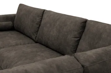 4-sits Soffa med Schäslong Scandinavian Choice Preston 96 Höger Svart - Møbler - Sofaer - Sofa med sjeselong