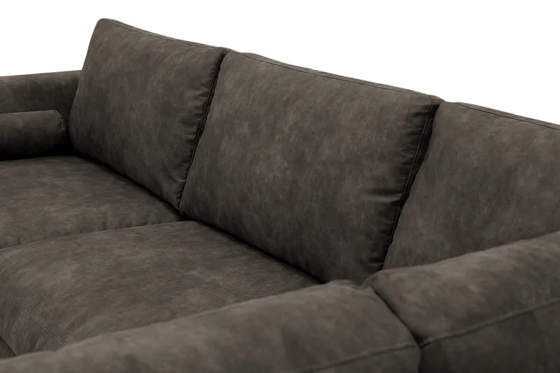4-sits Soffa med Schäslong Scandinavian Choice Preston 96 Höger Svart - Møbler - Sofaer - Sofa med sjeselong