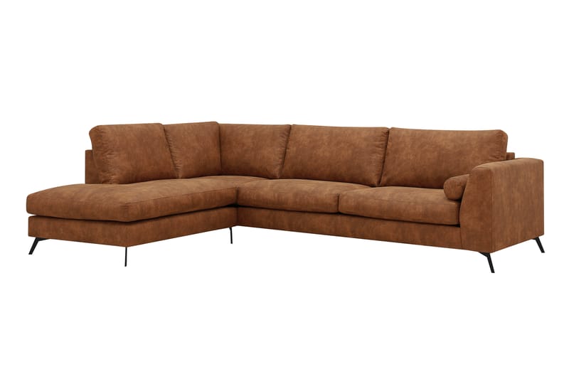 4-sits Soffa med Schäslong Scandinavian Choice Preston 24 Vänster Svart - Møbler - Sofaer - Sofa med sjeselong