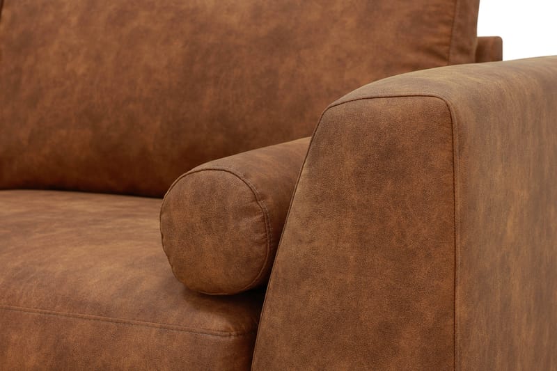 4-sits Soffa med Schäslong Scandinavian Choice Preston 24 Vänster Svart - Møbler - Sofaer - Sofa med sjeselong