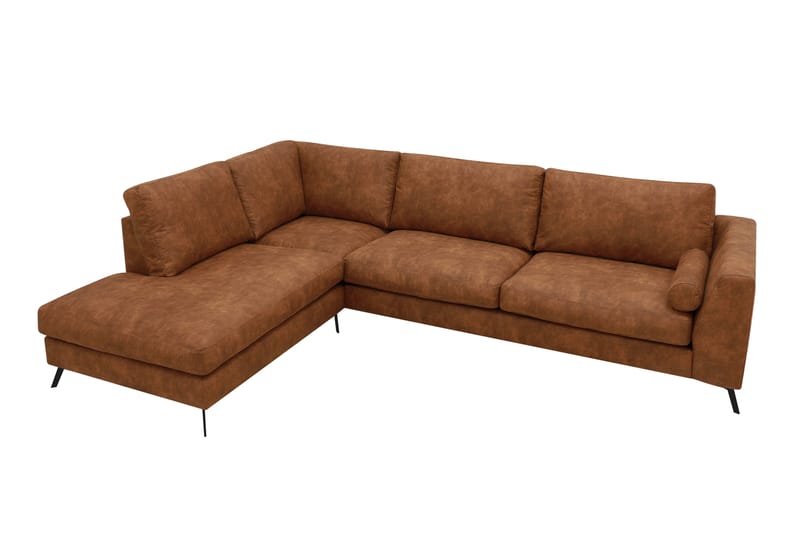 4-sits Soffa med Schäslong Scandinavian Choice Preston 24 Vänster Svart - Møbler - Sofaer - Sofa med sjeselong