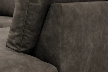 4-sits Soffa med Schäslong Scandinavian Choice Preston 96 Höger Svart - Møbler - Sofaer - Sofa med sjeselong
