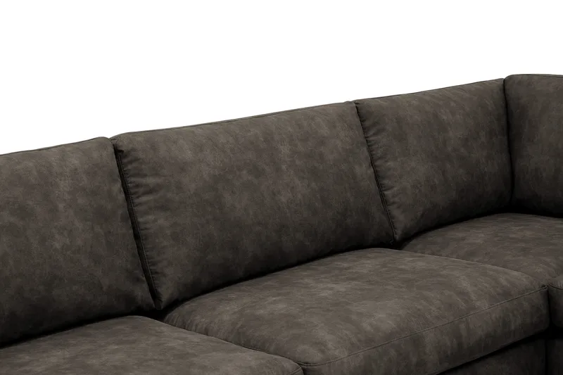 4-sits Soffa med Schäslong Scandinavian Choice Preston 96 Höger Svart - Møbler - Sofaer - Sofa med sjeselong