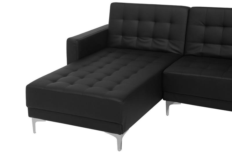 Aberdeen Hjørnesofa 267 cm - Svart - Møbler - Sofaer - Sofa med sjeselong