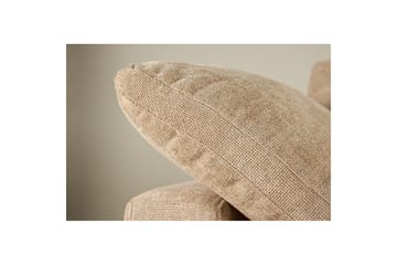 Amalfi Venstrevendt L-formet Hjørnesofa med Sjeselong 297 cm i Chenille - Sand - Møbler - Sofaer - Sofa med sjeselong