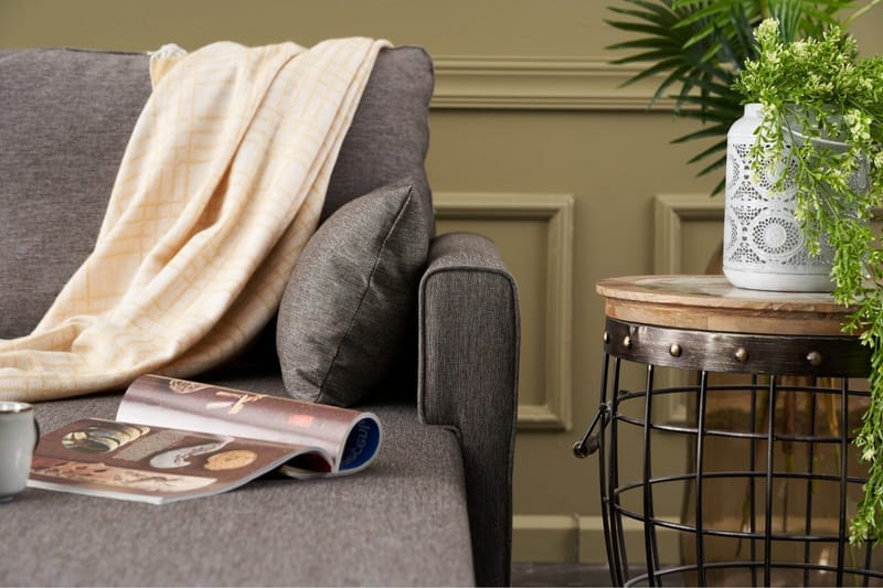 Antigua Divansofa Høyre - Brun - Møbler - Sofaer - Sofa med sjeselong