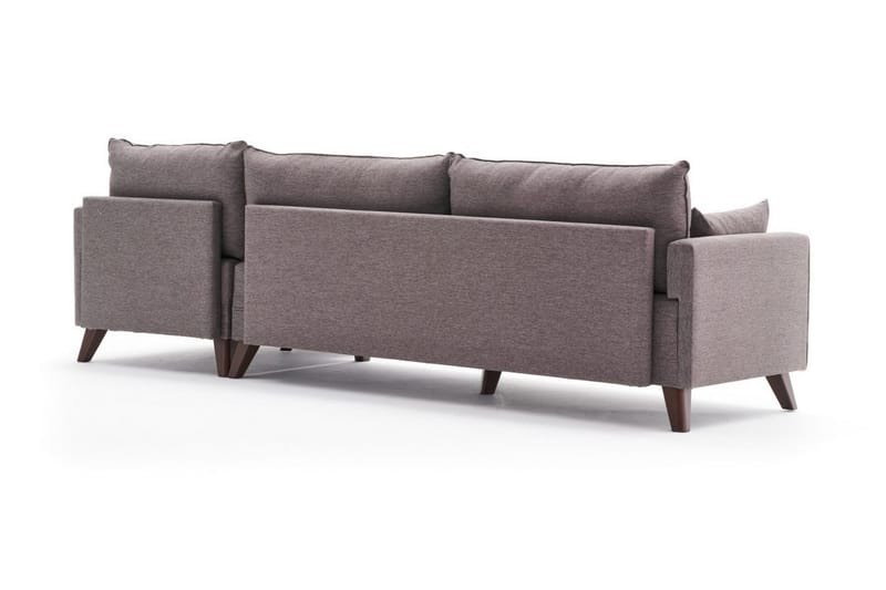 Antigua Divansofa Høyre - Brun - Møbler - Sofaer - Sofa med sjeselong