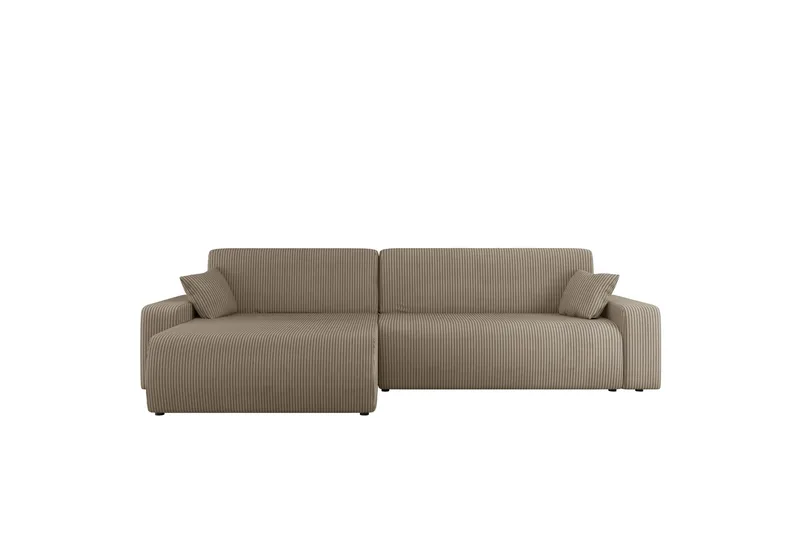 Barile Sofa med Divan 3-seter, Beige