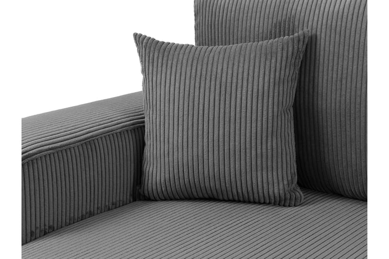 Barile Sofa med Divan 3-seter - Lys grå - Møbler - Sofaer - Sofa med sjeselong