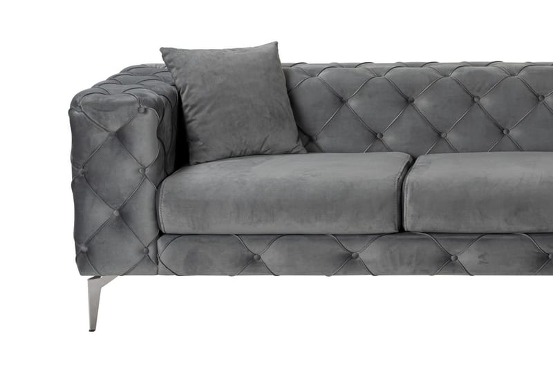 Beachport 3-seters Sofa med Høyre Sjeselong - Antrasitt - Møbler - Sofaer - Sofa med sjeselong