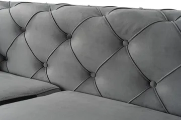 Beachport 3-seters Sofa med Venstre Sjeselong - Antrasitt - Møbler - Sofaer - Sofa med sjeselong