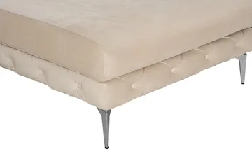 Beachport 3-seters Sofa med Venstre Sjeselong - Beige - Møbler - Sofaer - Sofa med sjeselong