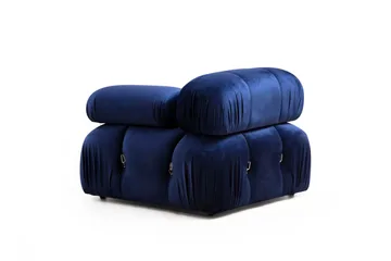 Belgin Boblende Divansofa 3-seter 288 cm - Blå - Møbler - Sofaer - Modulsofaer - Komplett modulsofa