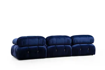 Belgin Boblende Divansofa 3-seter 288 cm - Blå - Møbler - Sofaer - Modulsofaer - Komplett modulsofa