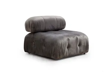 Belgin Boblende Divansofa 3-seter 288 cm - Grå - Møbler - Sofaer - Modulsofaer - Komplett modulsofa