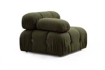 Belgin Boblende Divansofa 3-seter 288 cm - Grønn - Møbler - Sofaer - Modulsofaer - Komplett modulsofa