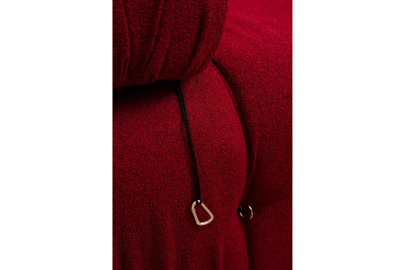 Belgin Boblende Divansofa 3-seter 288 cm - Rød - Møbler - Sofaer - Sofa med sjeselong