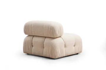 Belgin Boblet Divansofa 3-seters 288 cm - Lys / Beige - Møbler - Sofaer - Modulsofaer - Komplett modulsofa