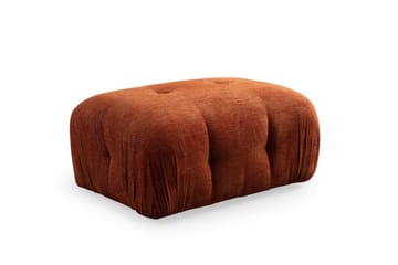 Belgin Sofa med Sjeselong 3-seter - Oransje - Møbler - Sofaer - Modulsofaer - Komplett modulsofa