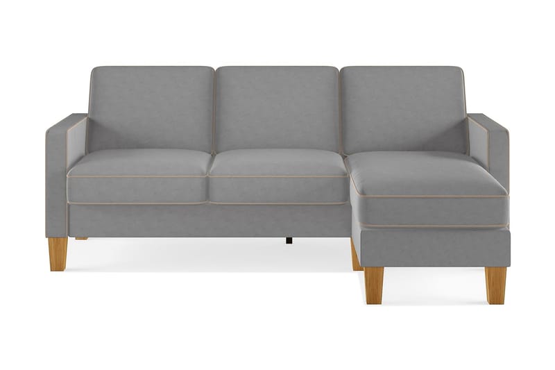 Bowen Divansofa Grå - Møbler - Sofaer - Sofa med sjeselong