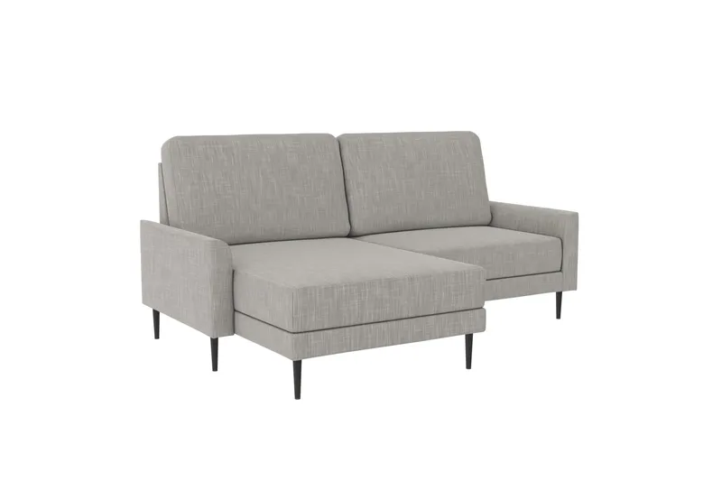 Brynjar Sofa - Grå - Møbler - Sofaer - Sofa med sjeselong
