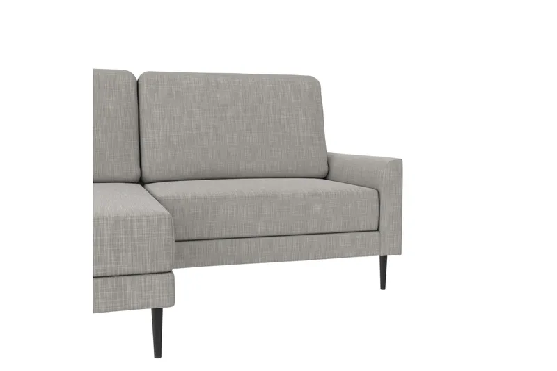Brynjar Sofa - Grå - Møbler - Sofaer - Sofa med sjeselong