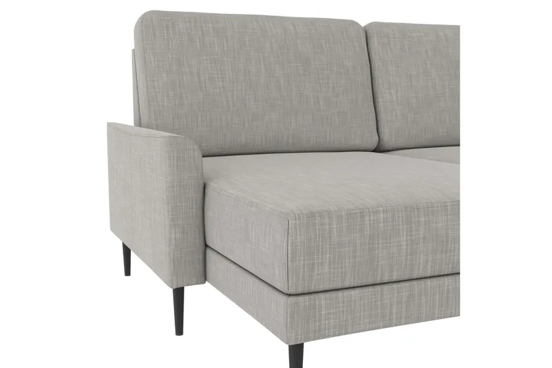 Brynjar Sofa - Grå - Møbler - Sofaer - Sofa med sjeselong