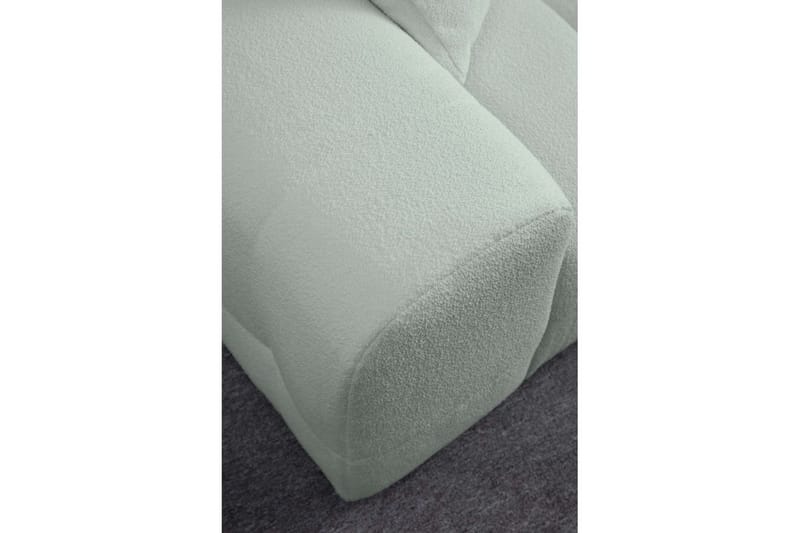 Buddy Sofa med Divan 4-seter - Grønn - Møbler - Sofaer - Sofa med sjeselong