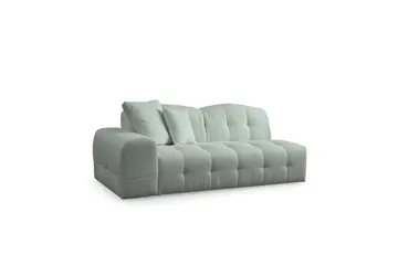 Buddy Sofa med Divan 4-seter - Grønn - Møbler - Sofaer - Sofa med sjeselong