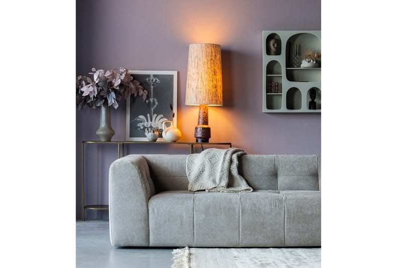 Buksekrok 4-seters Sofa Høyre - Sand - Møbler - Sofaer - Sofa med sjeselong
