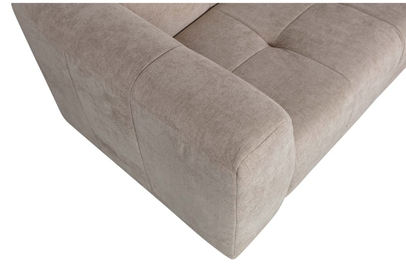 Buksekrok 4-seters Sofa Høyre - Sand - Sofa med sjeselong - 4 seters sofa med divan