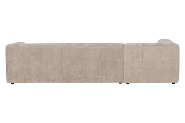 Byxelkroken 4-seters Sofa Venstre - Sand - Møbler - Sofaer - Sofa med sjeselong