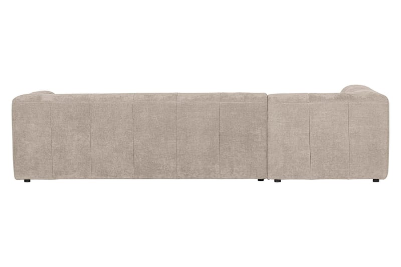 Byxelkroken 4-seters Sofa Venstre - Sand - Møbler - Sofaer - Sofa med sjeselong