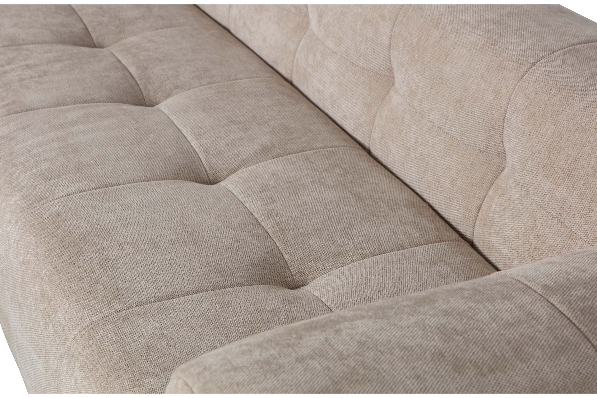 Byxelkroken 4-seters Sofa Venstre - Sand - Møbler - Sofaer - Sofa med sjeselong