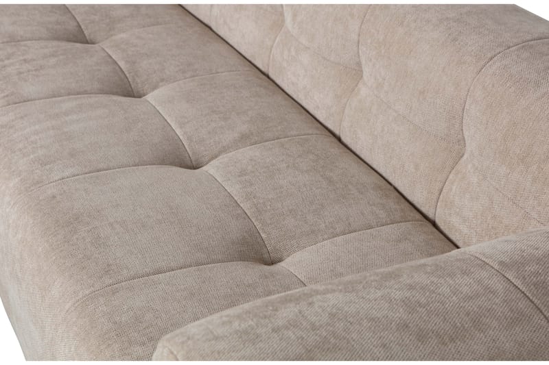 Byxelkroken 4-seters Sofa Venstre - Sand - Sofa med sjeselong - 4 seters sofa med divan